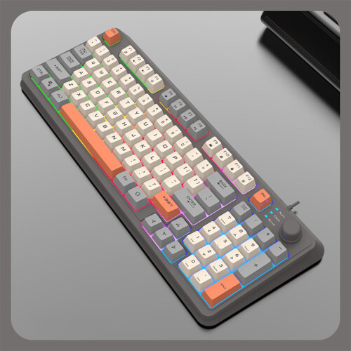 Zeceouar 104-key wired USB RGB gaming keyboard for Windows 1