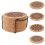 Cork Coaster Set Bamboo Wooden Round 4-Pack 1