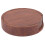 Round leather coasters for drinks, set of 4 1