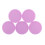 Nougat Candy Wrappers Glass Coasters 4-Pack 1
