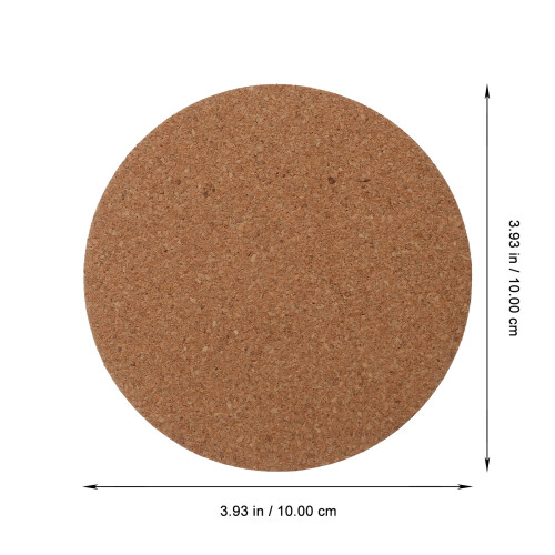 Cork Coasters Blank Round 30 pcs 2
