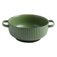 Bols à soupe en céramique Hemoton avec anses, lot de 4