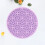 Silicone Heat Insulation Mat Retro Pattern Round 1pc 4