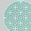 Silicone Heat Insulation Mat Retro Pattern Round 1pc 7