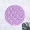 Silicone Heat Insulation Mat Retro Pattern Round 1pc 1