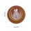Silicone Coffee Cup Holder Pad with Flower Pattern 1 Piece 3