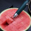 Vannmelonkutter i rustfritt stål med ergonomisk håndtak 3