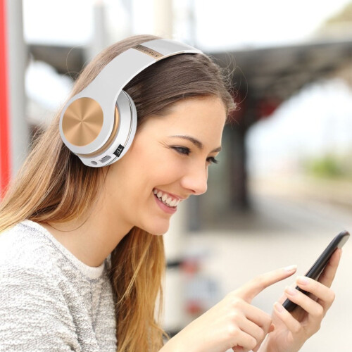 Quinlirra wireless headset with charging stand noise 2