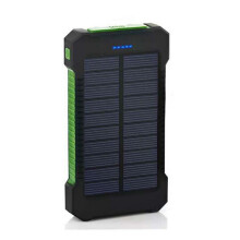 Zomeruitverkoop! Aanbiedingen voor thuis! Zeceouar LED Powerbank met dubbele USB-poorten, zonnepaneel, behuizing en oplader, doe-het-zelfpakketten,