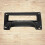 3" Small Card Holder Cup Handle Black Antique 2