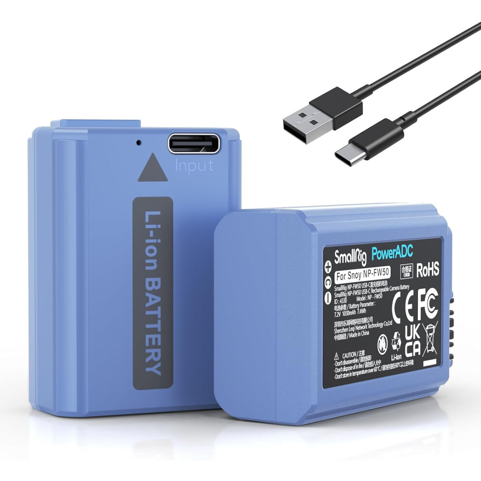 Np-Fw50 Battery 1030Mah For Sony A7s Ii A7r Ii Zv-E10 9336866937367