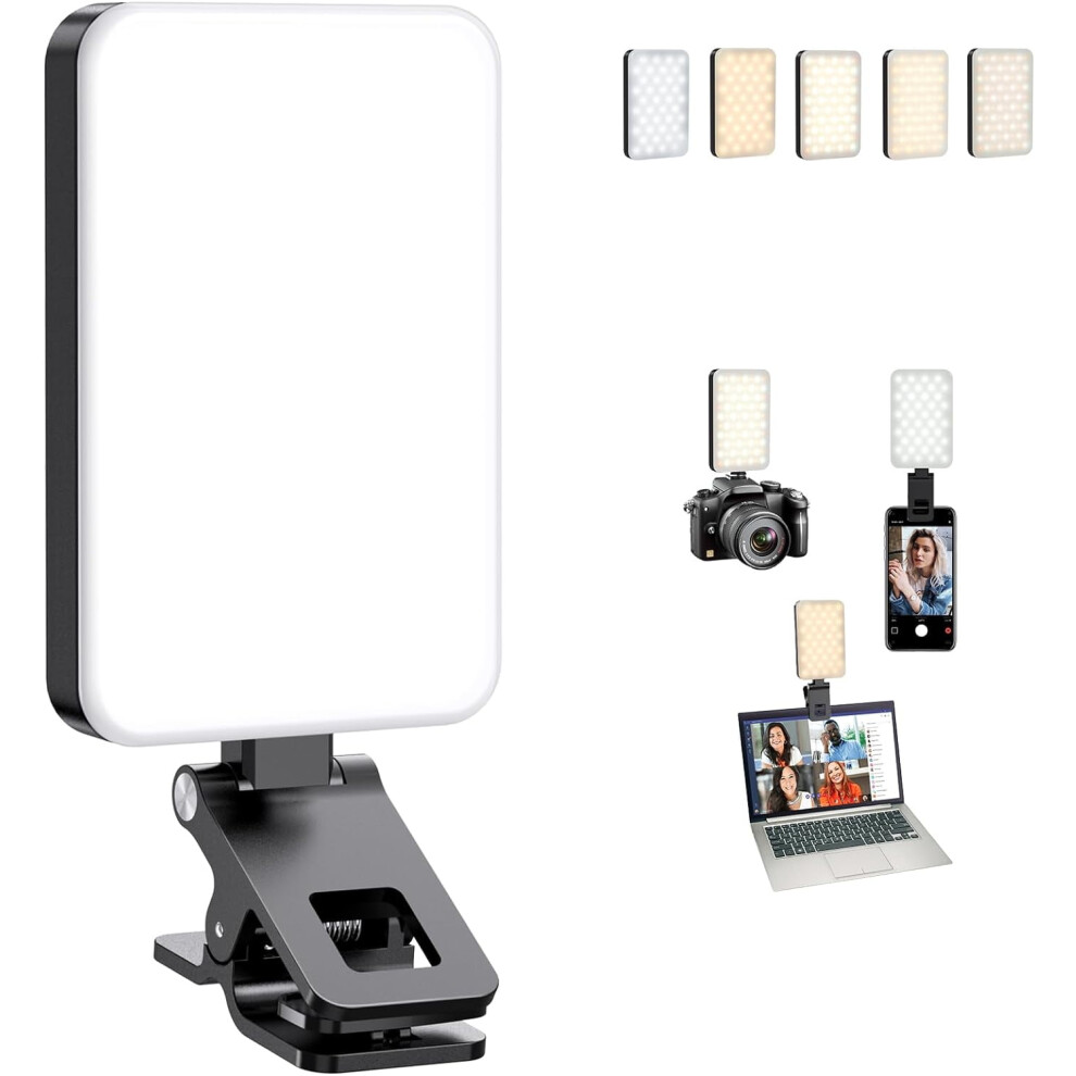 Selfie Led Clip-On With 5 Modes And Rechargeable Light 9336866938289
