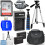 Canon DSLR Accessory Bundle with Batteries, Charger, 1