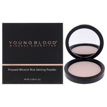 Fixierpuder aus gepresstem Mineralreis – Rosa von Youngblood – 8 g