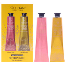 Handcreme-Duo von L'Occitane – 2 Stück à 74 ml Pfingstrose, 74 ml Bergamotte