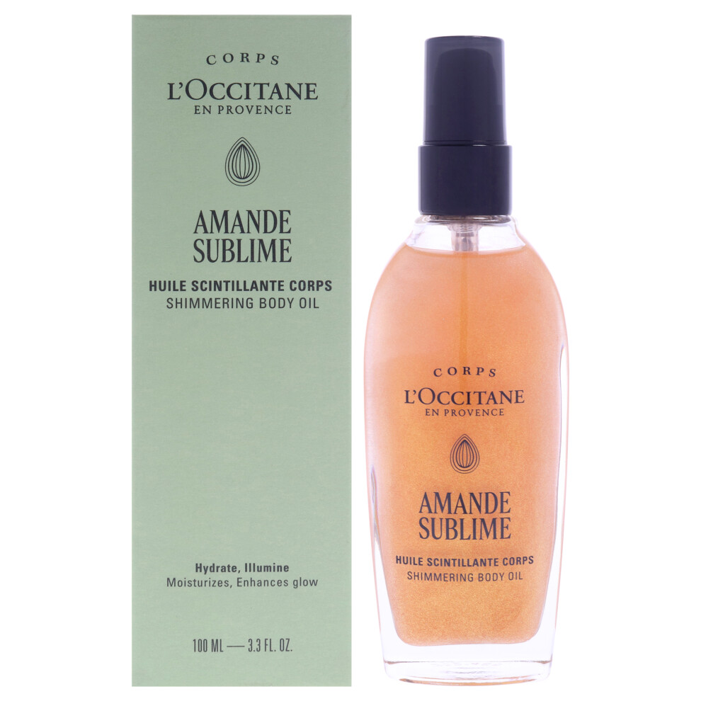 L'Occitane Almond (Amande) Shimmering Body Oil 100Ml - Image 4