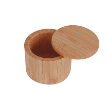 Pot à épices en bambou avec couvercle (1 pièce)