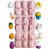 Silikonform for sjokolade påskeharen3D-egg til mat 6