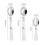 Stainless Steel Folding Spork Set Portable 2 pcs 5
