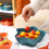 Star-shaped fruit plate food-grade plastic 1 piece 6