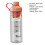 Botella de agua Hesroicy de material PC, 650 ml, resistente al calor. 8
