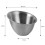 Stainless Steel Vegetable Bowl Large Capacity 8