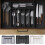 Cutlery Box Drawer Organizer Adjustable Width 1 Pack 2