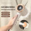 HKUKY portable steam iron for clothes, handheld, fast 6