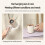 HKUKY portable steam iron for clothes, handheld, fast 7