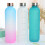 Μπουκάλι νερού Hesroicy 1000ml με διαβάθμιση, αδιάβροχο, κατάλληλο για τρόφιμα με δείκτη 8