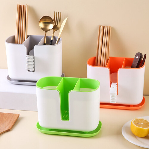 Soporte desmontable para palillos con 3 compartimentos y 2