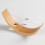 Bamboo Wine Rack Thickened Semicircle Straight Design 5