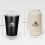 Hesroicy Campingmuggset 350ml Rostfritt stål 4 delar 6