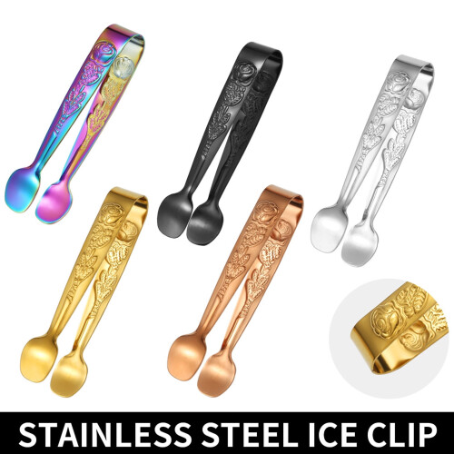 Stainless Steel Ice Cube Clip Rustproof Round Head 1 Pack 2