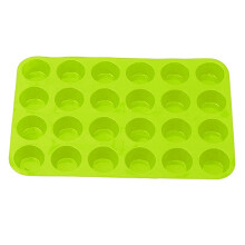 Silicone Cake Mold Non-stick 24-Cup Muffin Pan