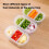Stackable Kitchen Storage Box with Draining Hole 12-Pack 8