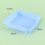 Square Silicone Cake Pan Non-Stick Heat-Resistant 8