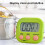 Küchentimer, magnetisch, LCD-Digital-Countdown-Timer, 1 Stück 3