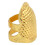 Walbest copper adjustable sewing thimble finger protector 2