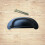 Lipped Rear Fix Cup Pull Handle Black Antique 2