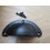 Slim Lipped Cabinet Cup Pull Handle Black Antique 3
