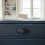 Bureau Cup Pull Handle Black Antique 4