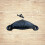 Ridged Cup Pull Handle Black Antique 2