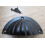 Fluted Cup Pull Handle Black on Iron 3