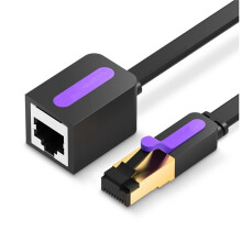 Cavo di Estensione di Rete LAN RJ45 Maschio-Femmina Cat7 da 1 M, 10 Gbps, per PC, Laptop, Router