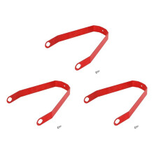 3X Achterspatbordbeugel voor G30 Max Elektrische Scooter Rood