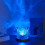 USB Remote Control Table Light Crown Water Wave Night Light Flame Atmosphere Lamp Room Bedside Bar Decor Lighting Lamp 4