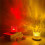 USB Remote Control Table Light Crown Water Wave Night Light Flame Atmosphere Lamp Room Bedside Bar Decor Lighting Lamp 5