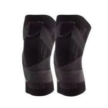2 Stuks Sport Unisex Kniebeschermers, Meniscusbeschermers, Kniecompressiemouw, Kniebandage, Sportfitnessonderdelen, XXXL