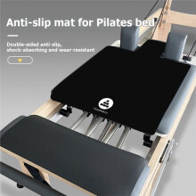 Pilates Reformer Machine Mat Pilates Reformer Mat Pad Nonslip Foldable Washable Pilates Reformer Mat for Gym Fitness A